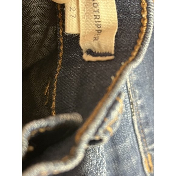 Madewell Womens 10 Inch High Rise Roadtripper Supersoft Jeans Medium Wash 27 - Picture 6 of 10